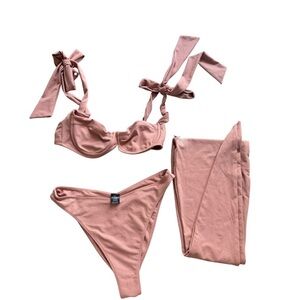 Elegant Pink Bikini Set